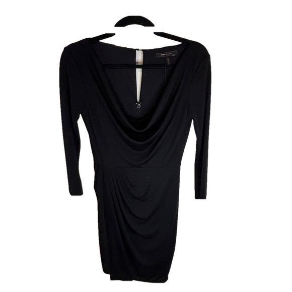 BCBGMAXAZRIA Black Cocktail Dress SZ XS NWT - Picture 2 of 9